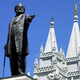 A statue of Brigham Young (George Frey/AFP/Getty Images)